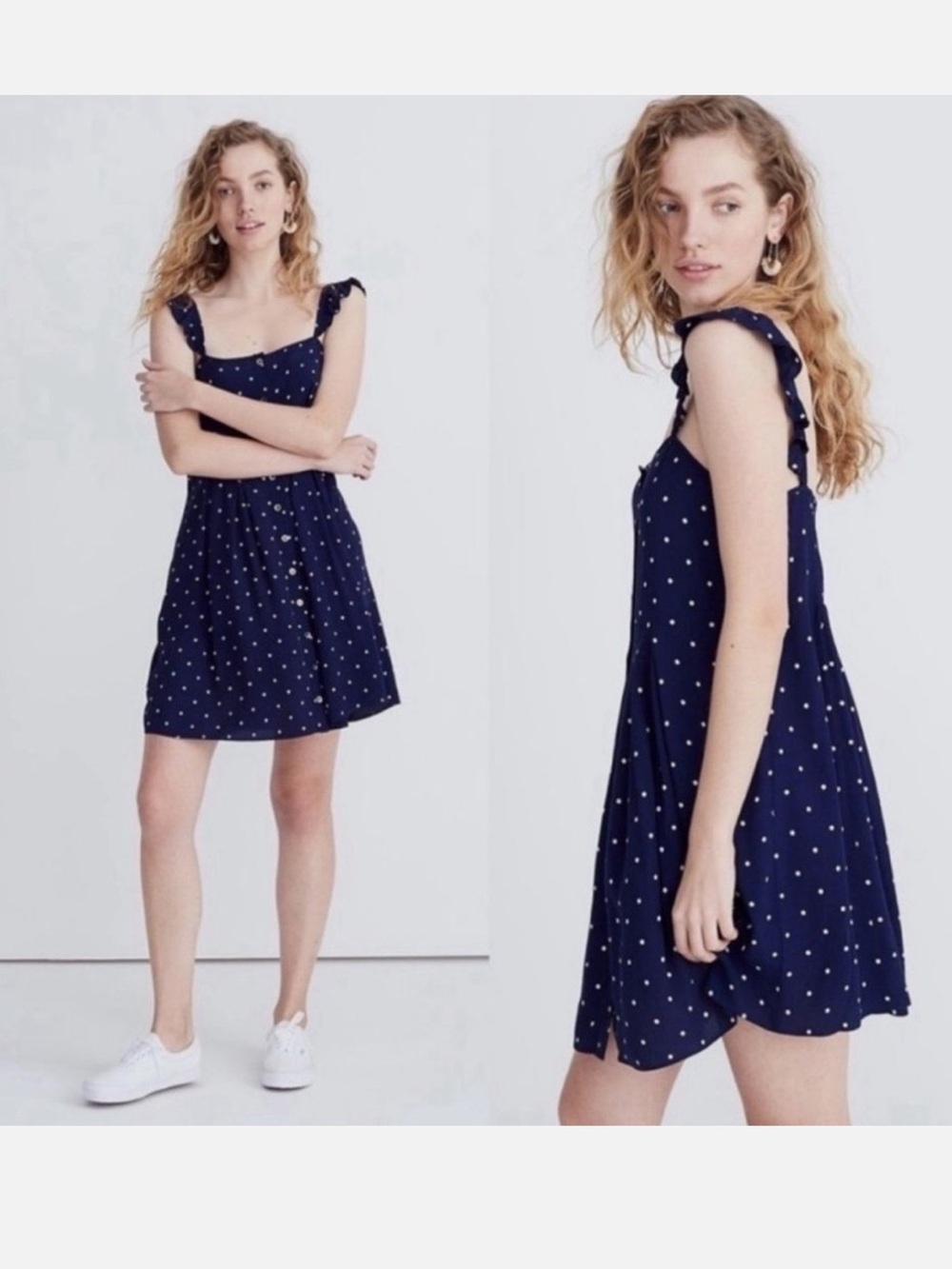Madewell Polka Dot Dress